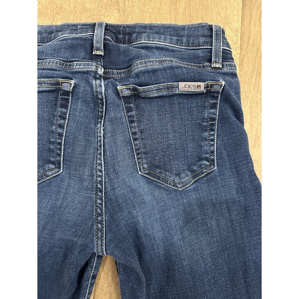 Joe's Jeans Skinny Slim Blue Stretch Denim Button Zip 5-Pocket Women